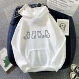 Hoodie Sweater Couple Loose Printed Top