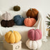 Nordic Pumpkin Round Pillow Plush Pillow Knitted Yarn - Minihomy