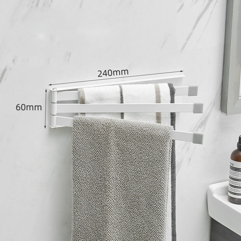 Nordic Bathroom Non-perforated Towel Rack Bathroom