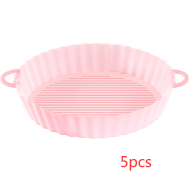 Air Fryer Tray Silicone Kitchen Supplies AirFryer Silicone Pot Grill Pan Accessories - Minihomy