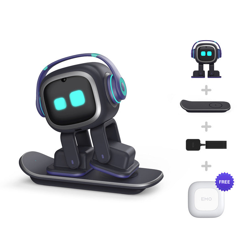 Interactive AI Robot Toy with Voice Recognition & Emotions - Intelligent Companion for Kids