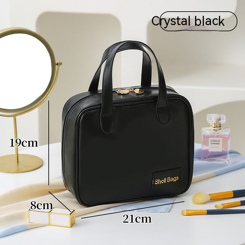 PU Large Capacity Travel Makeup Storage Organizer Cosmetic Bag