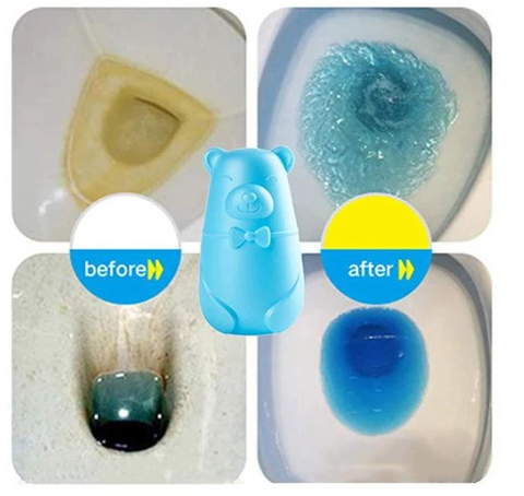 Blue bubble toilet liquid toilet detergent