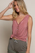 Knit Tank Top -  Soft, Stretchy & Versatile - Casual Everyday Style - Minihomy