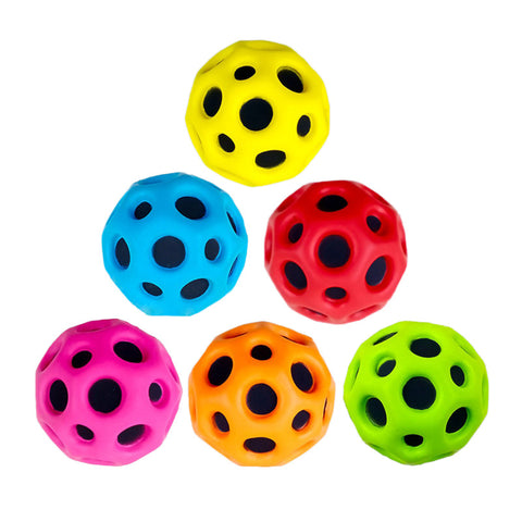 Hole Ball PU Foam Solid Elastic Interactive Slow Rebound Toy