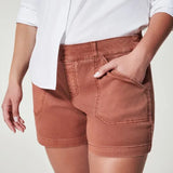 Women's Shorts Summer High Elasticity Shorts With Pockets Casual Pants