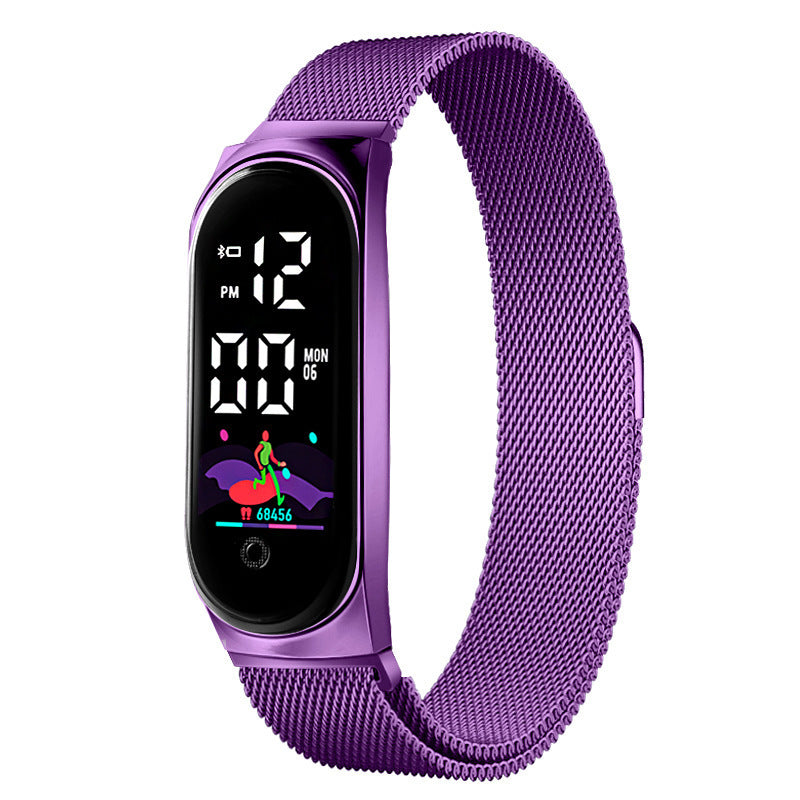 Innovative Colorful Waterproof Touch Screen Bracelet & Watch