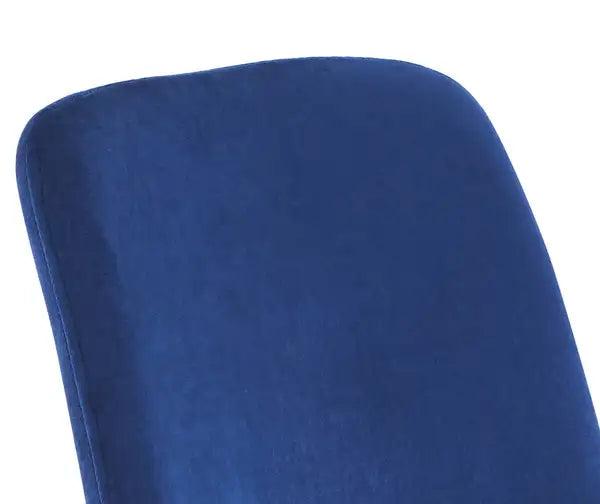 Modern Blue Dining Chairs (4 Pack) - Restaurant, Cafe, Office & Home - Minihomy