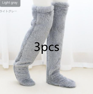 Winter Warm Cold Leg Knee Joint Cold-proof Stockings Home Floor Sleeping Socks