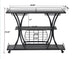 Industrial Bar Cart Kitchen Bar&Serving Cart for Home with Wheels 3 -Tier Storage Shelves - Minihomy