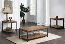 Brown Lantana 3-Piece Table Set