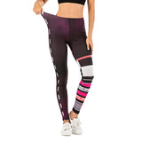 Printed yoga pants outdoor sports leggings