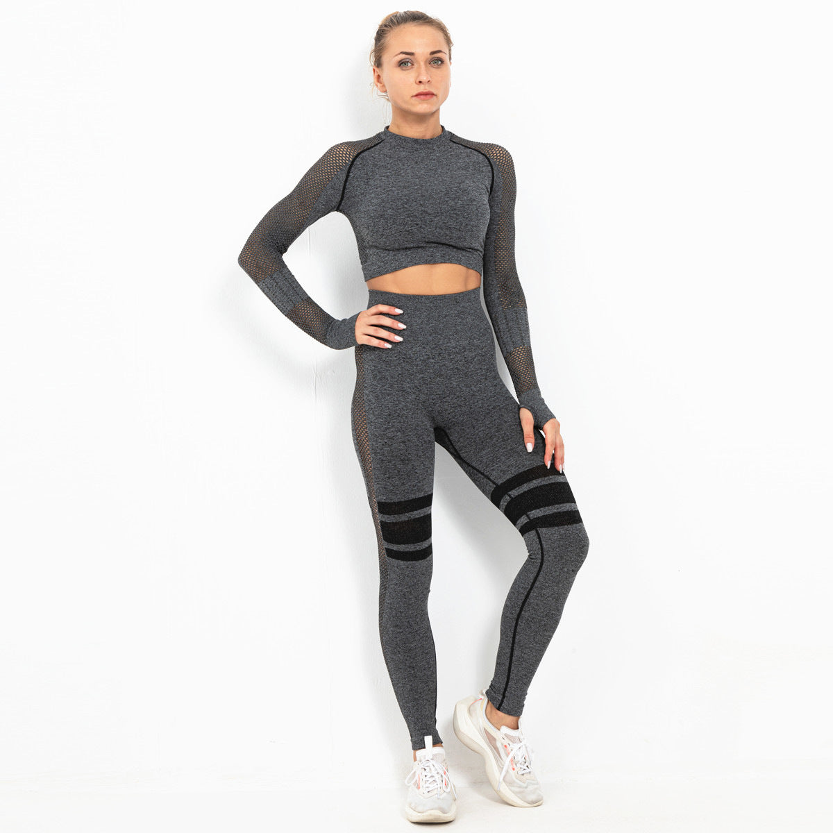 Crop Top Seamless Yoga sets