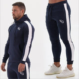 Sweatshirt Trousers Summer Sports Men Stretch