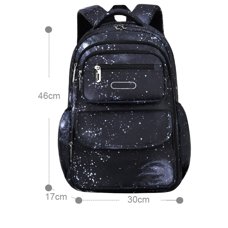 Schoolbag For Primary School Students Side Refrigerator Open Large Capacity Bags