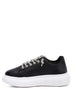 Jaxen Rhinestones Lace-Up Sneakers - Minihomy