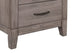 Brown Nightstand with 2 Drawers - Melamine Laminate Bedside Table - Minihomy