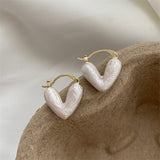 Ins Heart Love Earrings Women Fashion Accessories Jewelry