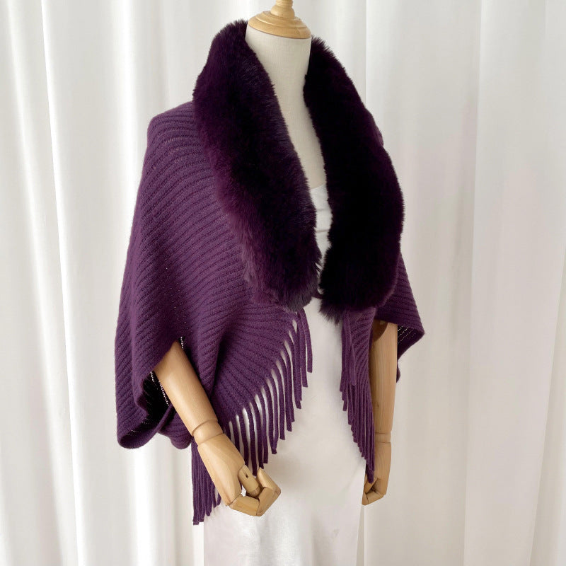 Women's Solid Color Cashmere Winter Scarf: Stay Warm in Style