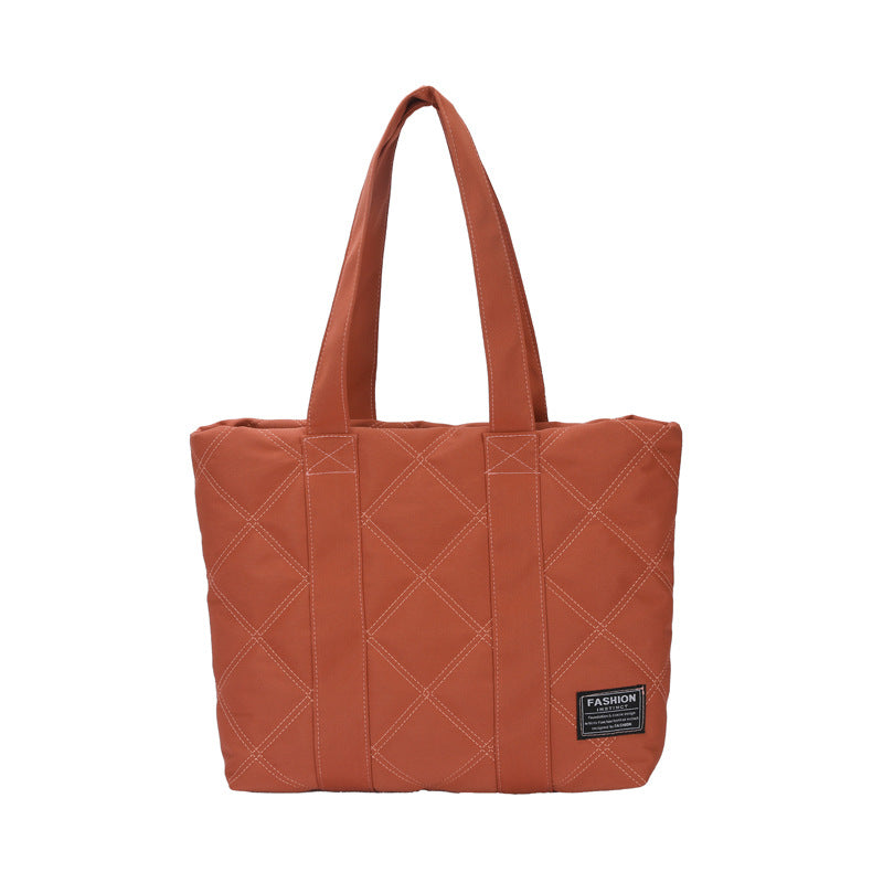 Commuter Hand-Carrying Bag - Diamond Quilted Big Bag