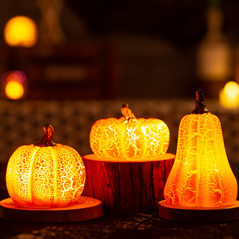 Halloween Pumpkin Lantern - Simulation LED Candle Lamp - Minihomy