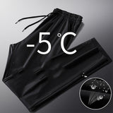 Summer Thin Legged Quarter Sweatpants Loose Ice Men's Pants Versatile Casual Pants