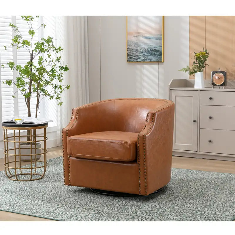 COOLMORE Swivel Chair: Modern Living Room Accent Chair