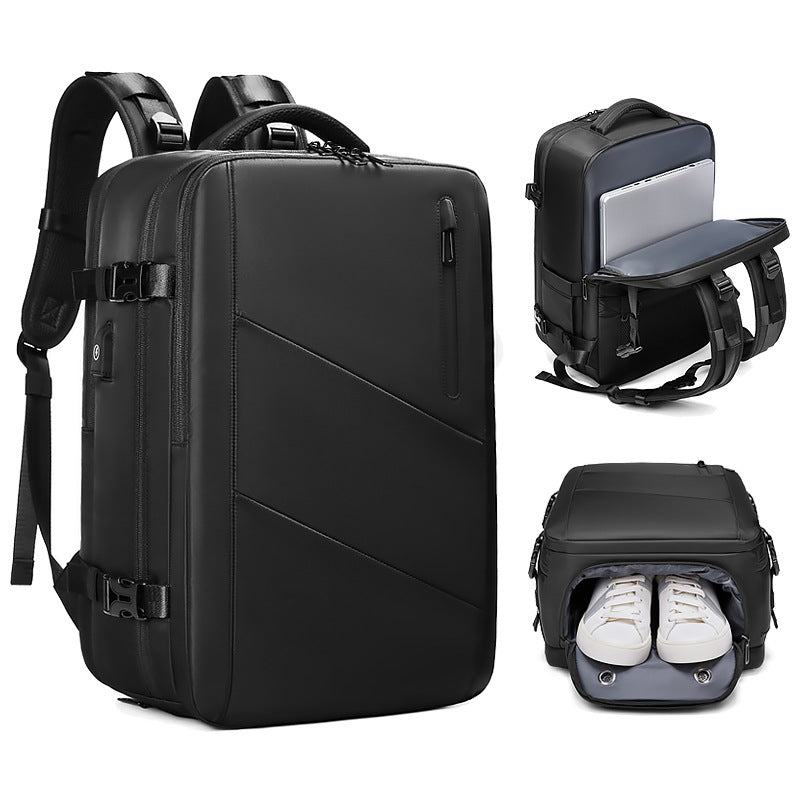 Nylon Travel Men's Large Capacity Lightweight Computer Backpack