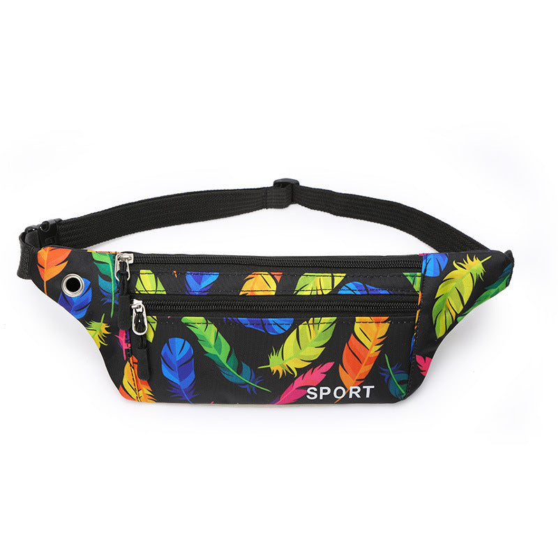 Versatile Oxford Cloth Waist Bag