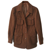Corduroy Jacket For Men Thick Casual Slim