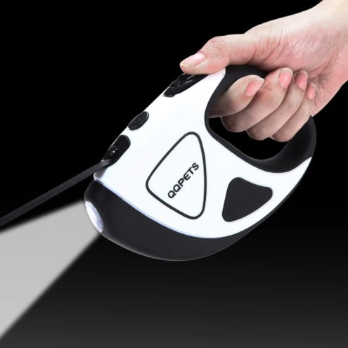 Automatic Retractable Dog Leash with Night Safety LED - Unleash Safe Walks with Your Furry Friend