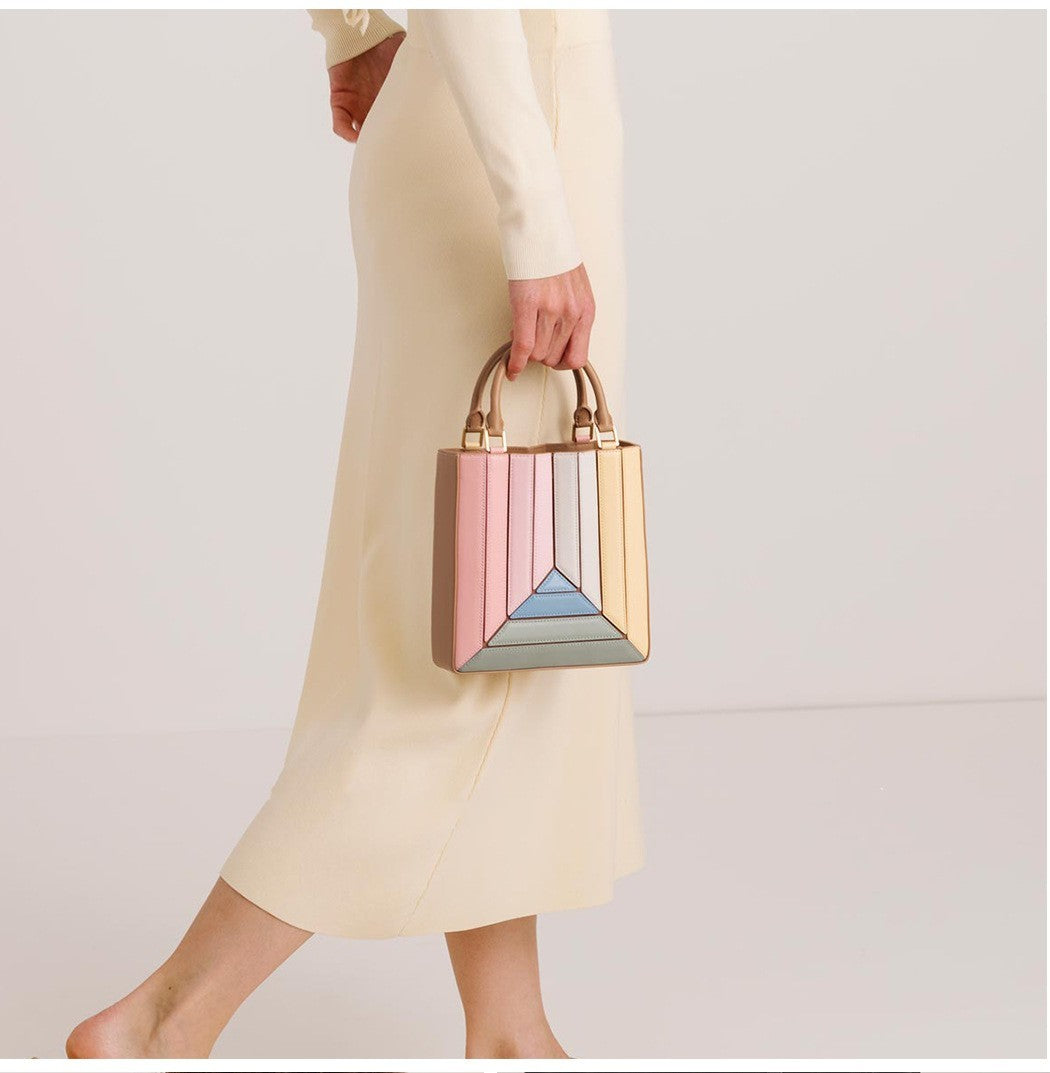 Pleated Fashion One Shoulder Handbag