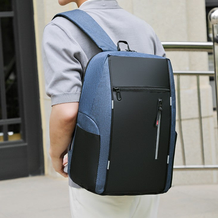 Men's Simple Multi-functional Large Capacity Schoolbag