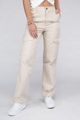 Everyday Wear Elastic-Waist Cargo Pants: Your Go-To Comfort Statement