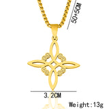 Witchcraft Celtic Knot Pendant Necklaces