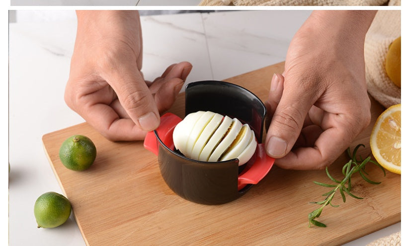 Three-in-one ABS Slicer 304 Kitchen Gadget Egg Cutter