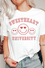 Plus Size - Sweetheart University Graphic T-Shirt