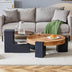 Detachable Double-Decker Coffee Table: Stylish & Flexible Space-Saving Design - Minihomy