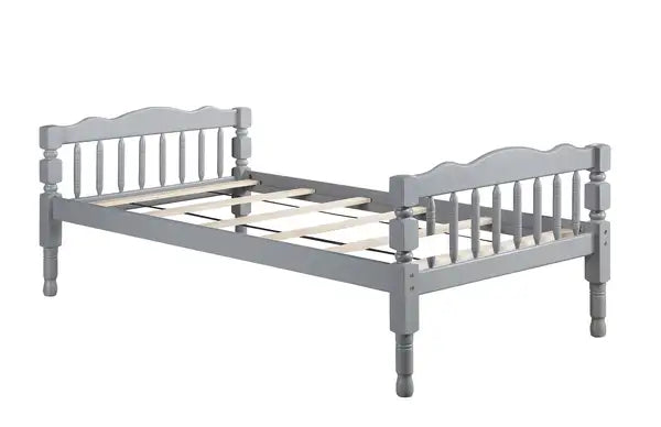 ACME Homestead Twin Bunk Bed - Gray Finish (BD00864) - Minihomy