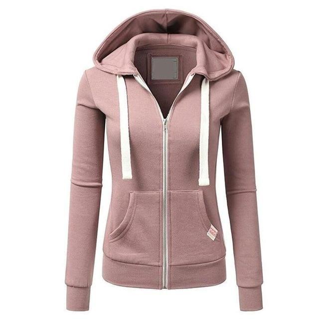 Autumn Winter Women Sweatshirts Hoodie Long Sleeve Jackets