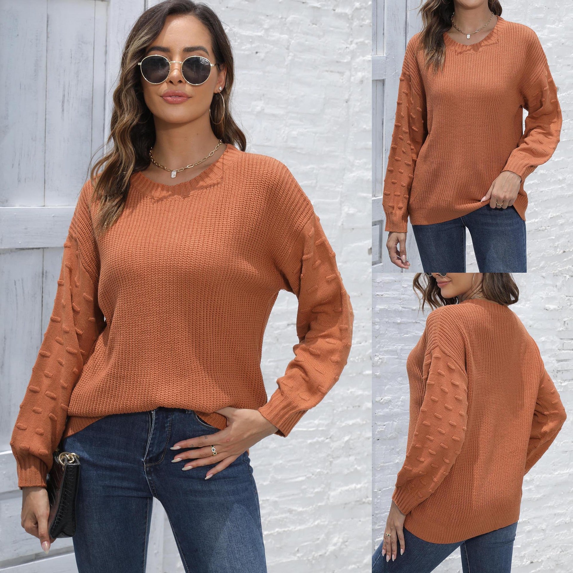 Cozy Up in Style: Women's Pullover Sweater for Autumn & Winter