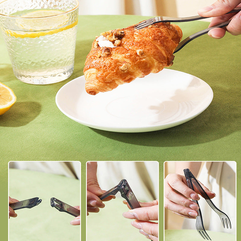 Originality Plastic 2-in-1 Fruit Fork Kitchen Gadgets - Minihomy