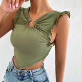 Ladies Fashion Summer Bottoming T-Shirt Tops