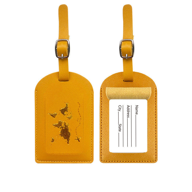 New Products Luggage Tag Leather Name