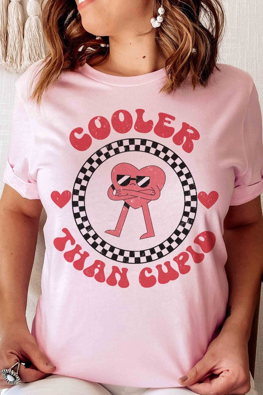 Plus Size - Cooler Than Cupid Graphic T-Shirt