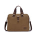 Men's Business Casual Oxford Cloth Handheld One Shoulder Canvas Briefcase - Minihomy