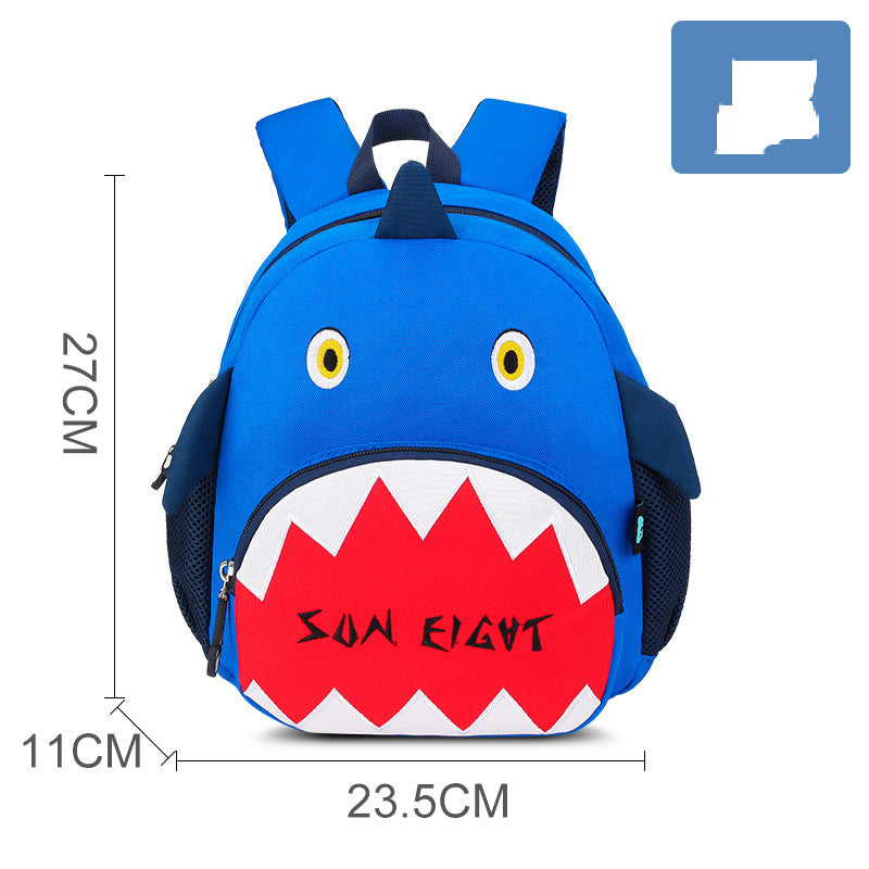 Cute Cartoon Shoulders Baby Lightweight Backpack Elementary School Schoolbag