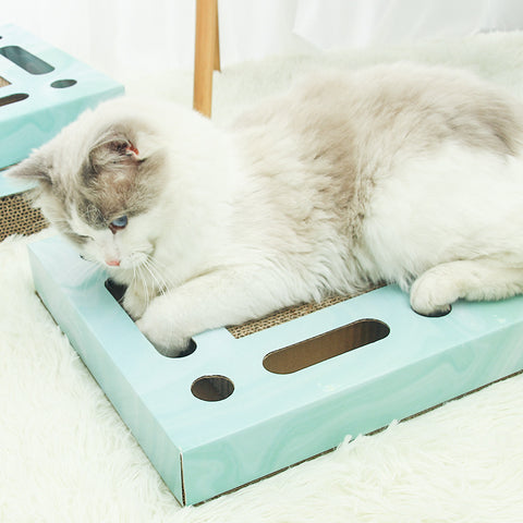Large cat toy cat scratch board
