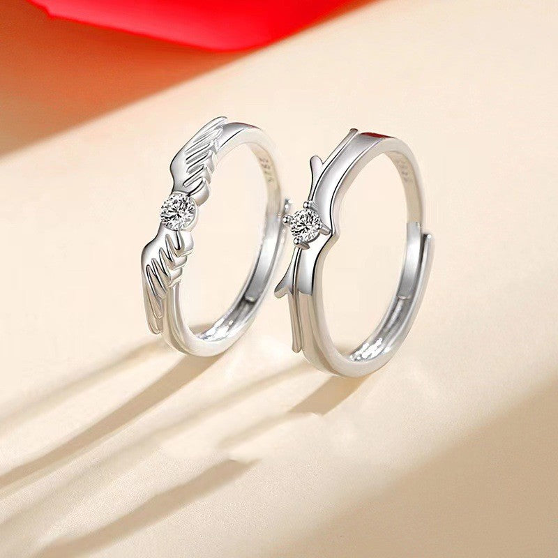 Flying Couple Rings For Men And Women - Minihomy