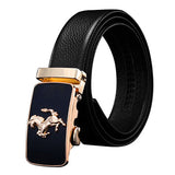 Men's Plus Size Extended Belt with Automatic Buckle